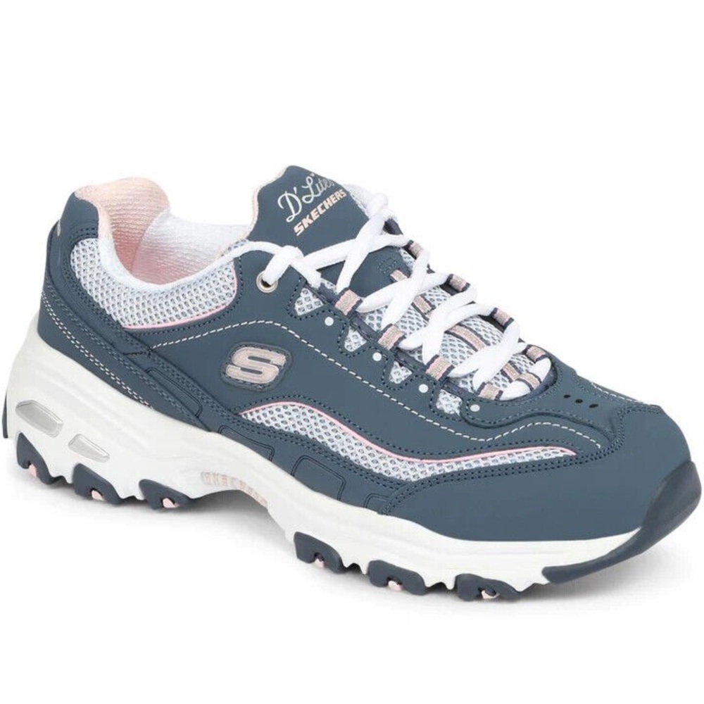 Skechers D'Lites memory foam sneakers - size 8